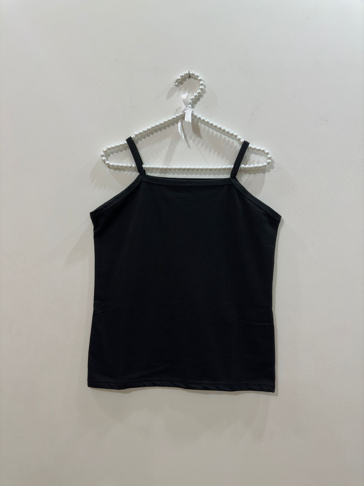 Black Net Top Black Box Plated Skirt