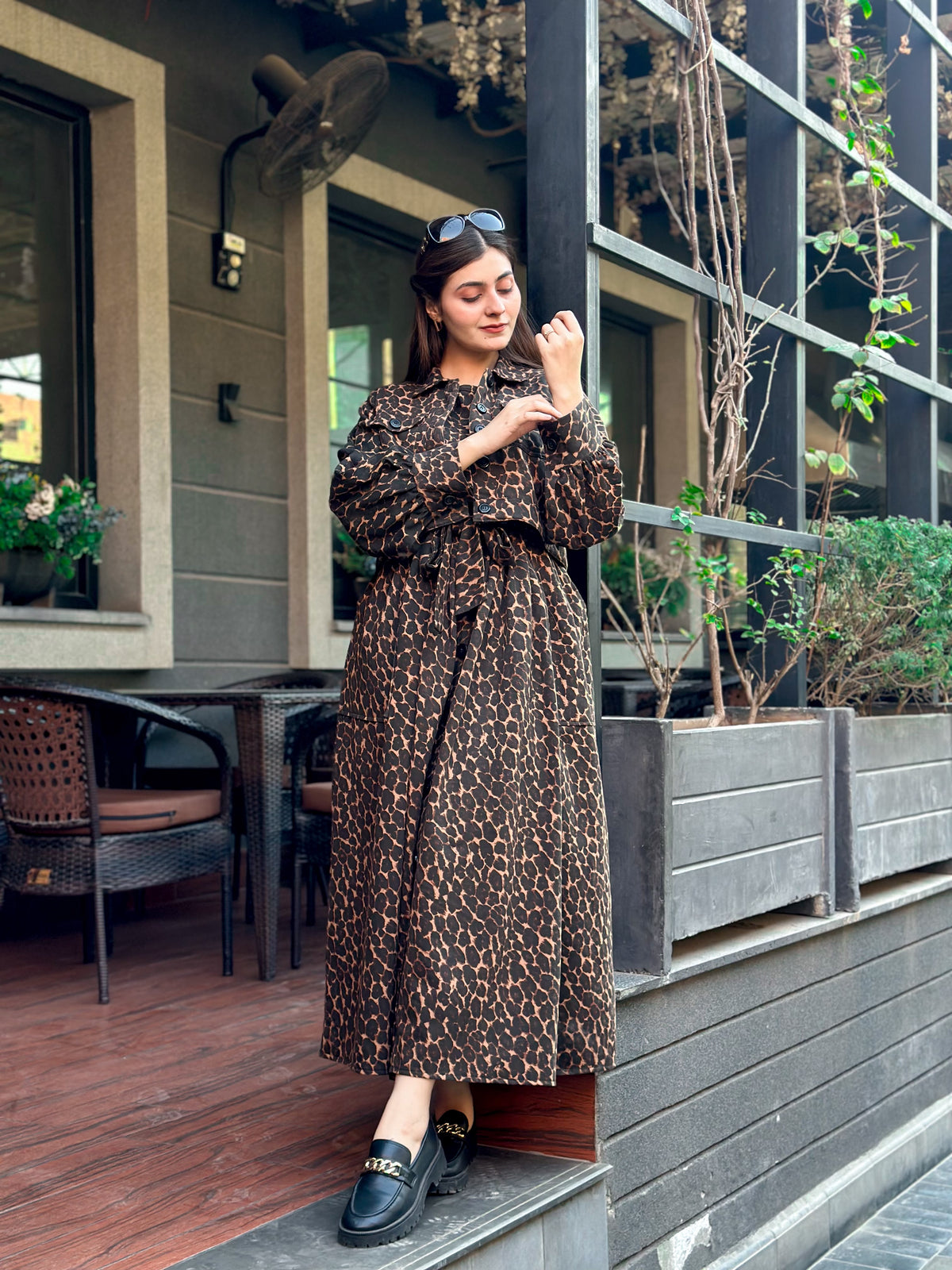 The Leopard Jacket & Maxi Dress