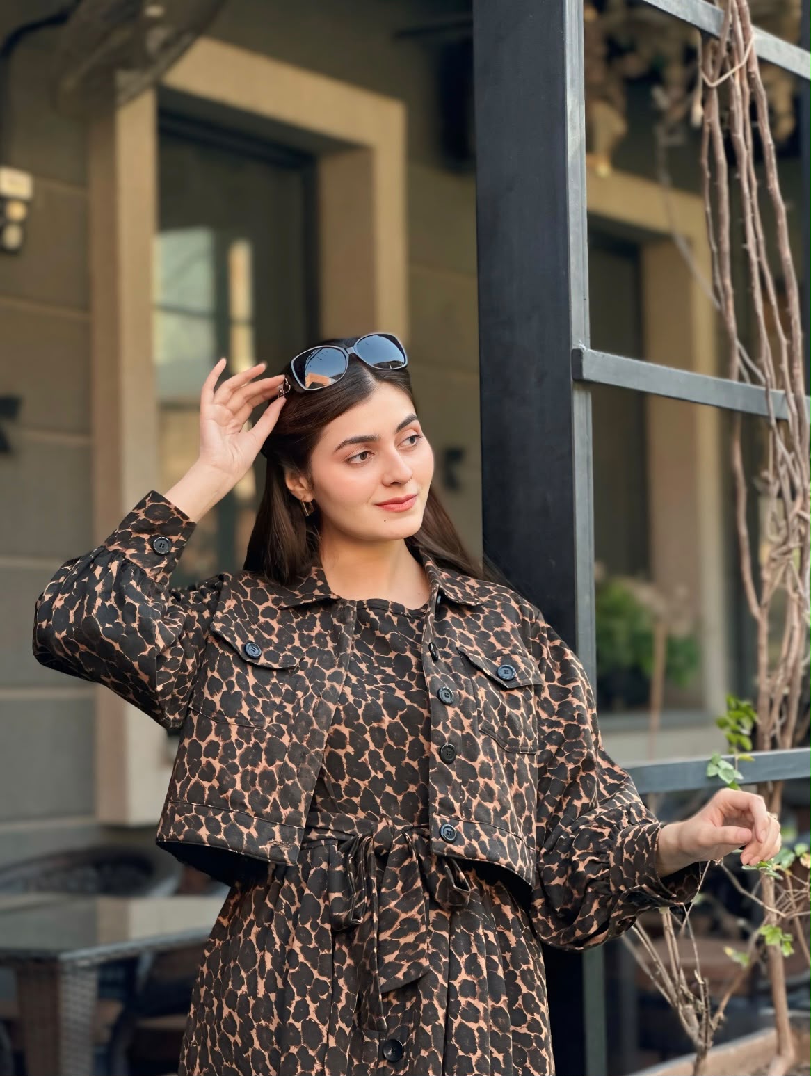 The Leopard Jacket & Maxi Dress