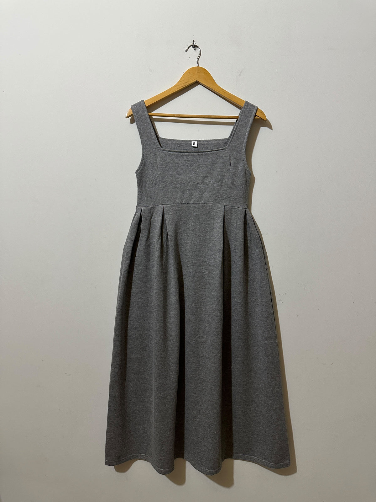 Twilight Checked Jacket & Grey Plated Maxi Dress