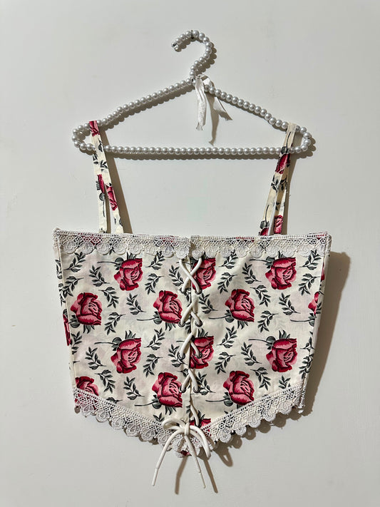 Rosy Corset Top