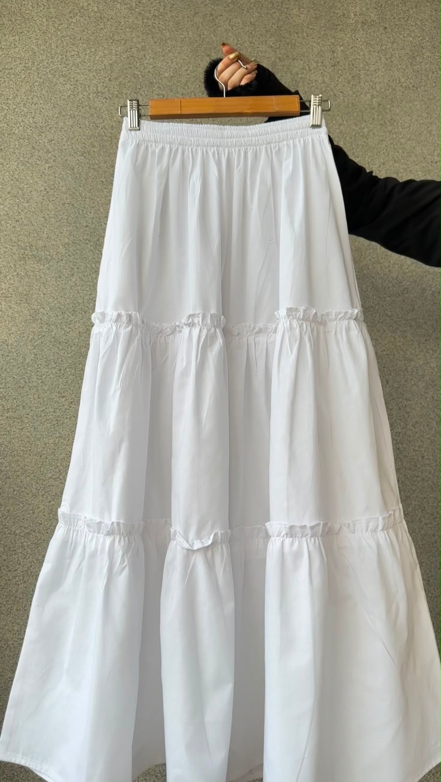 Nior Daisy Corset, White Shirt & Skirt Set