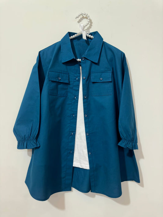 Zink Button Down Pockets Shirt