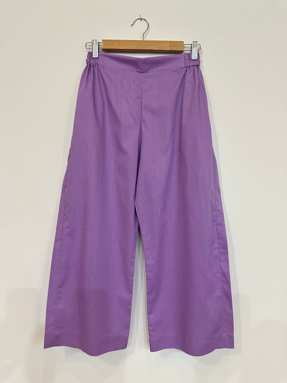 Lavender Button Down Pockets Shirt & Trouser