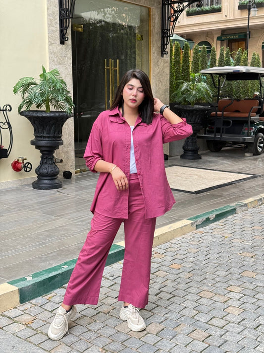 Beetroot Co-ord Set