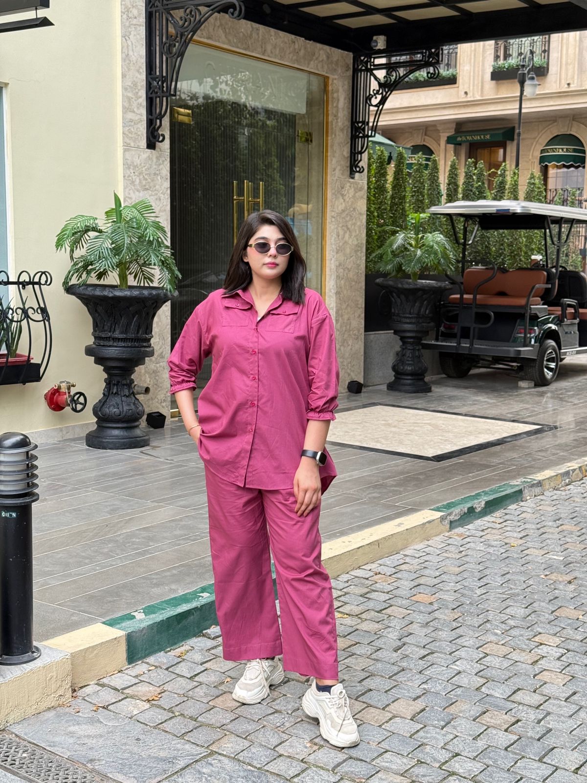 Beetroot Co-ord Set