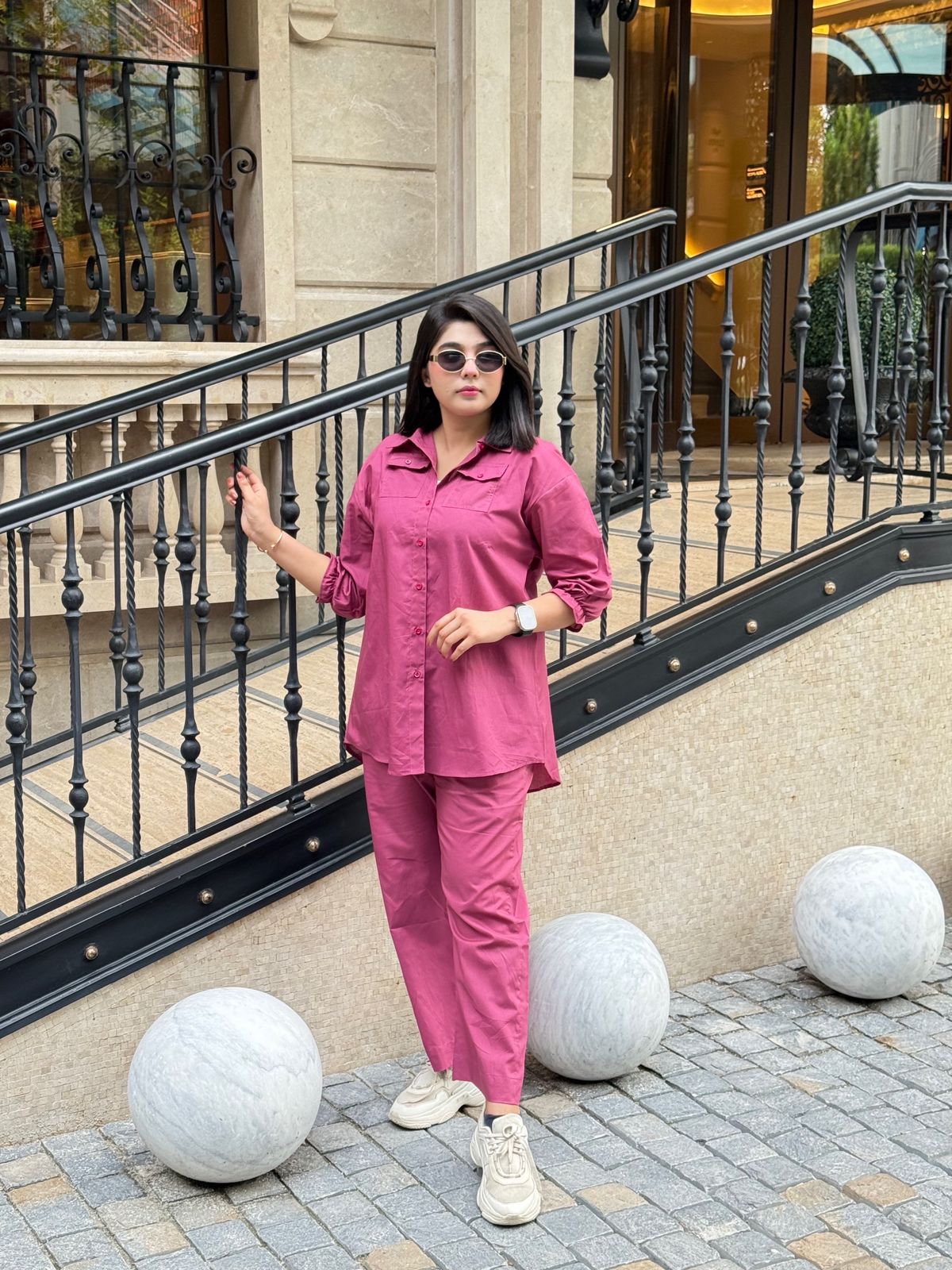 Beetroot Co-ord Set