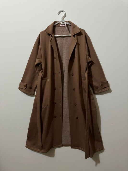 Coffee Brown Long Coat