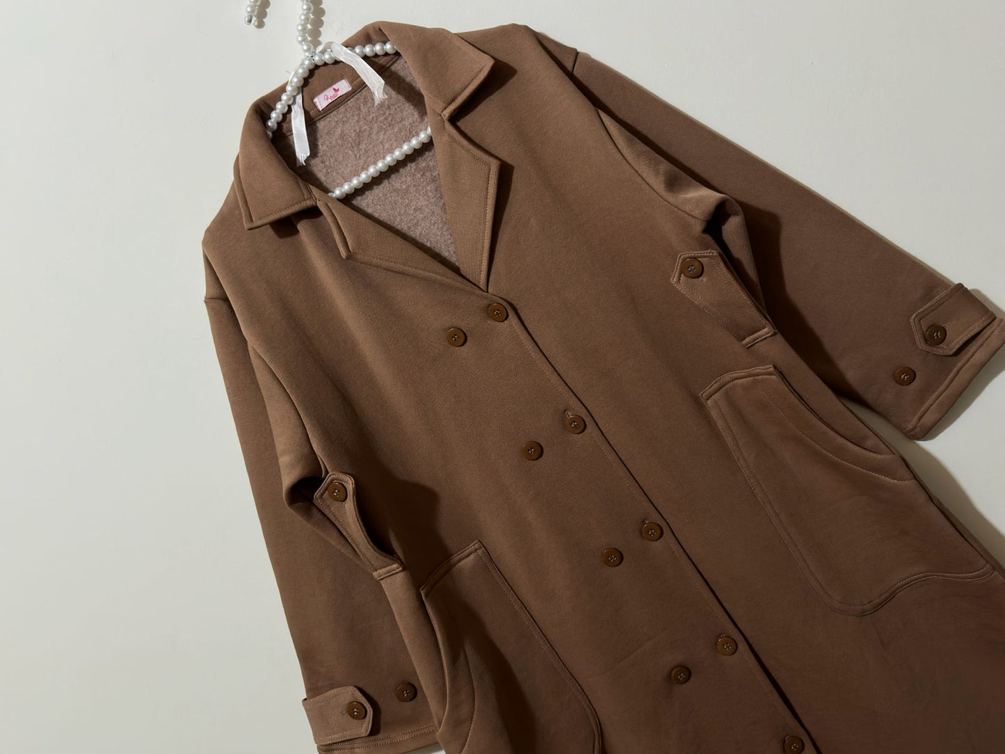 Coffee Brown Long Coat