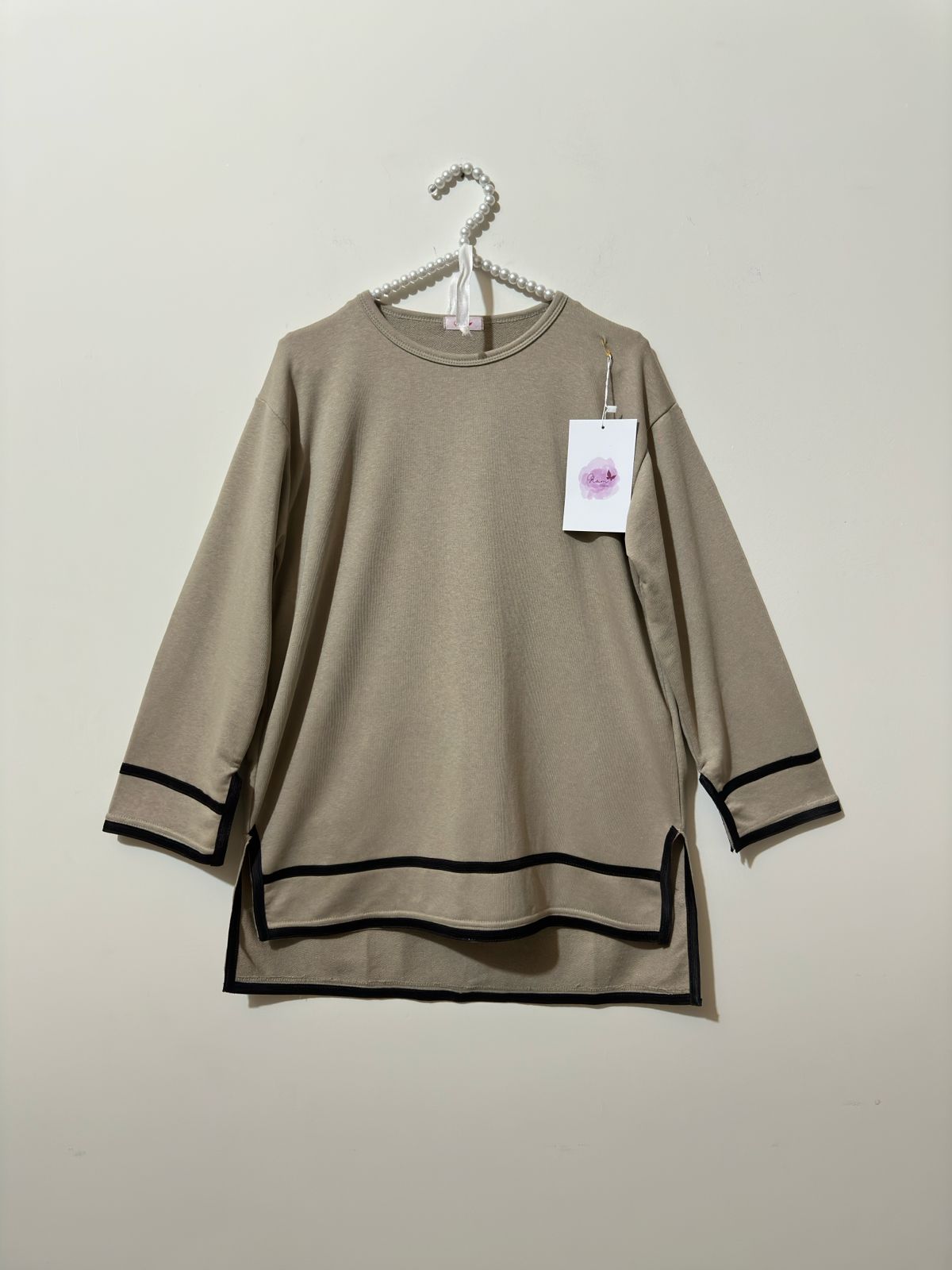 Stone-Grey Chic Co-ord Set