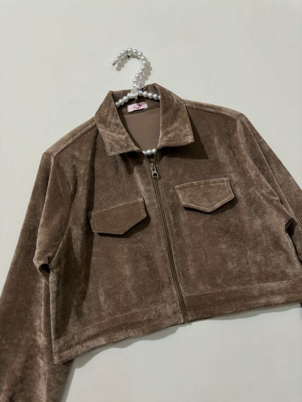 Brown Velvet Long Maxi & Jacket