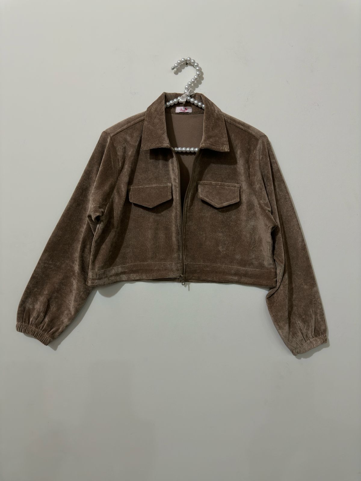 Brown Velvet Long Maxi & Jacket