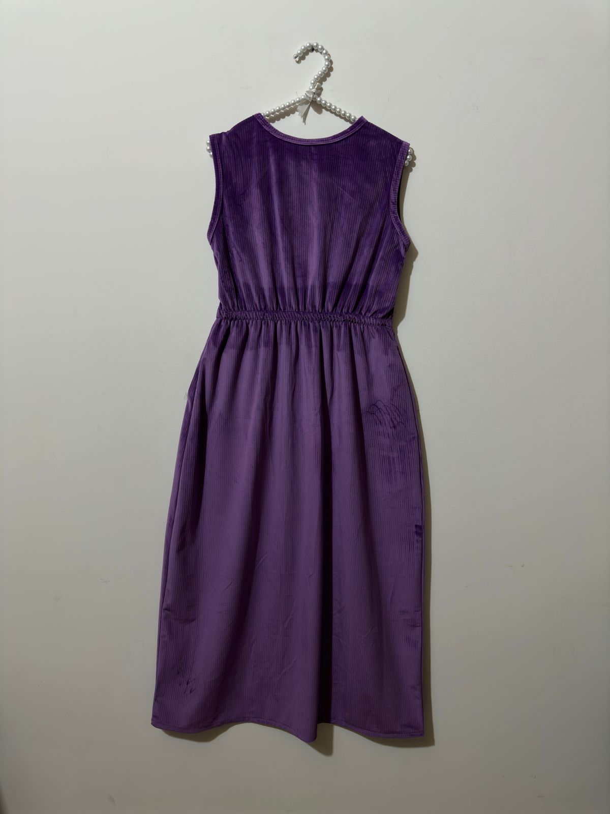 Purple Velvet Long Maxi & Jacket