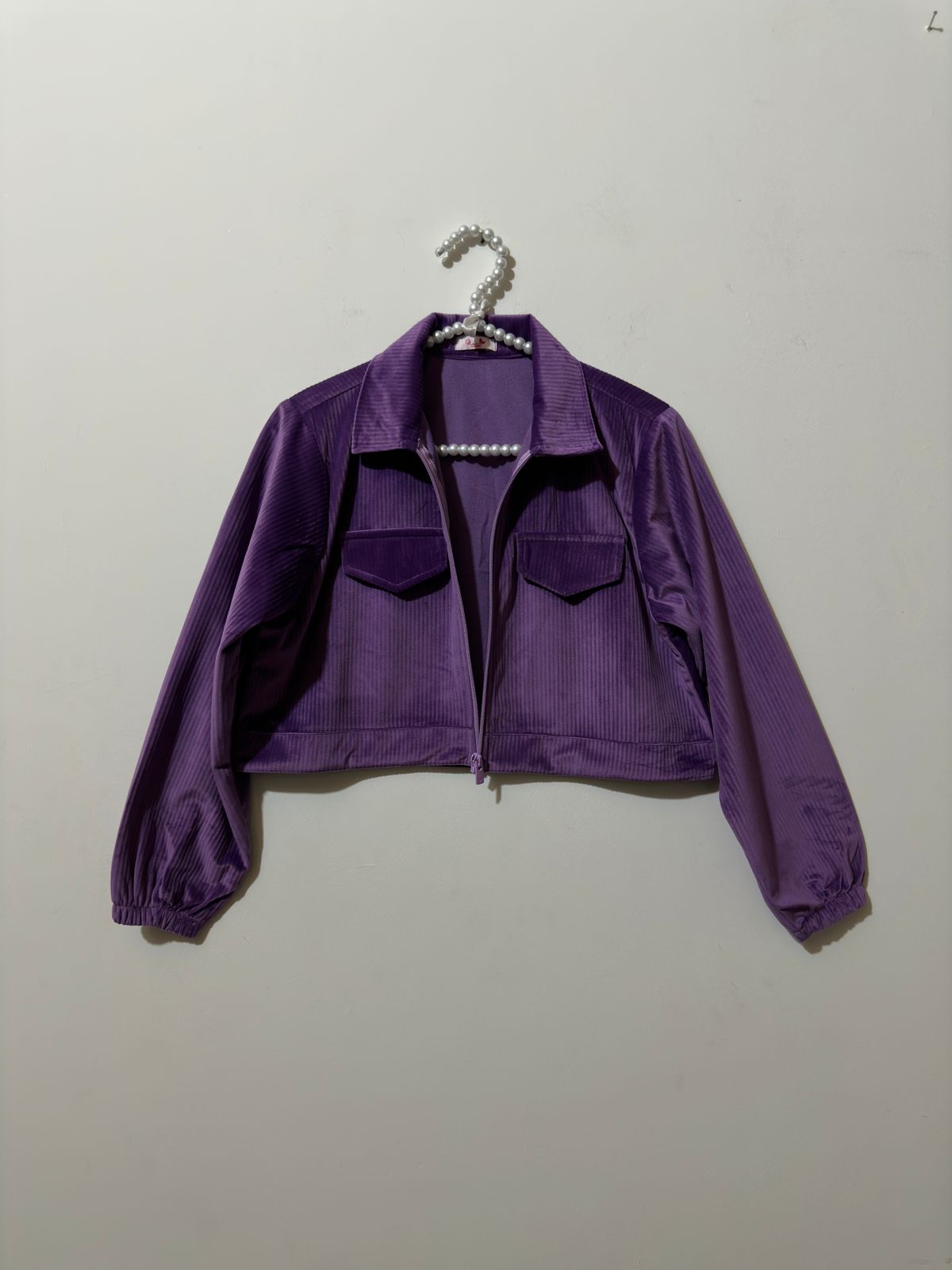 Purple Velvet Long Maxi & Jacket