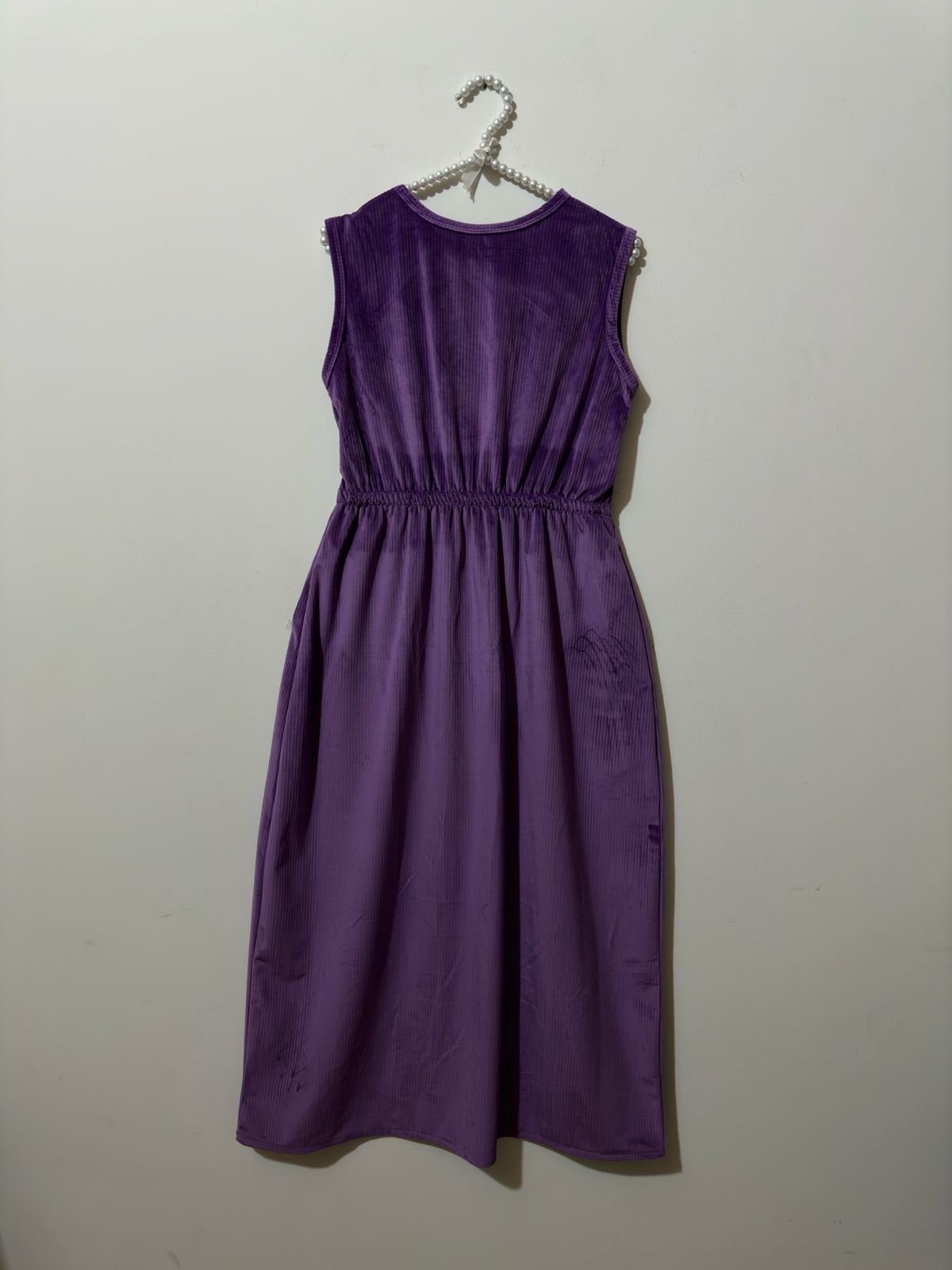 Purple Velvet Long Maxi & Jacket