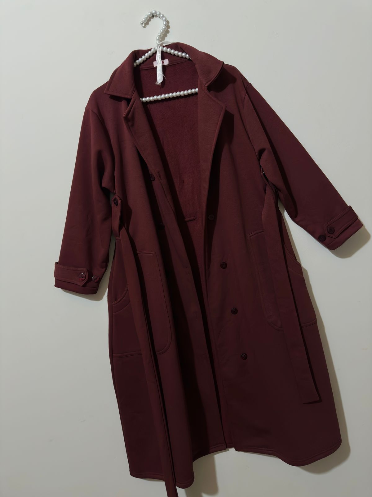 Maroon Long Coat