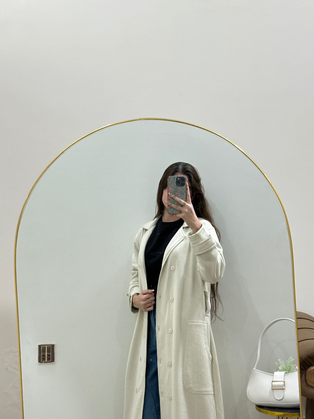 Beige Long Coat