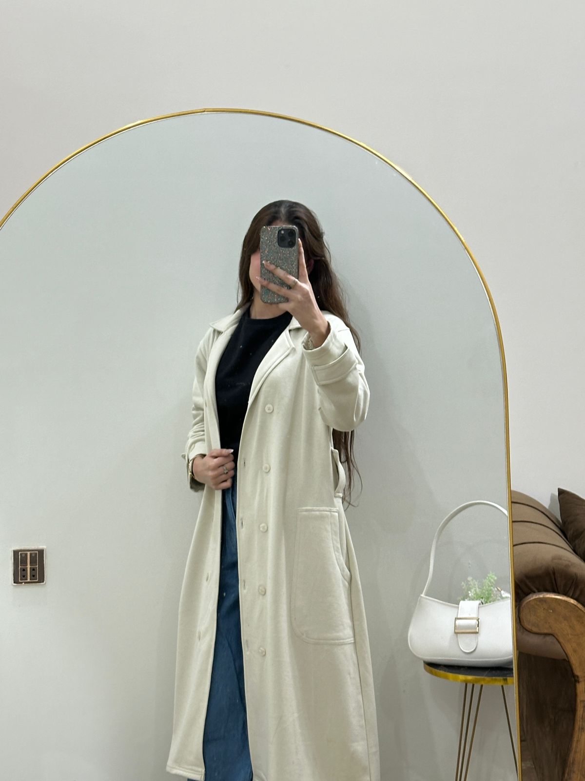 Beige Long Coat