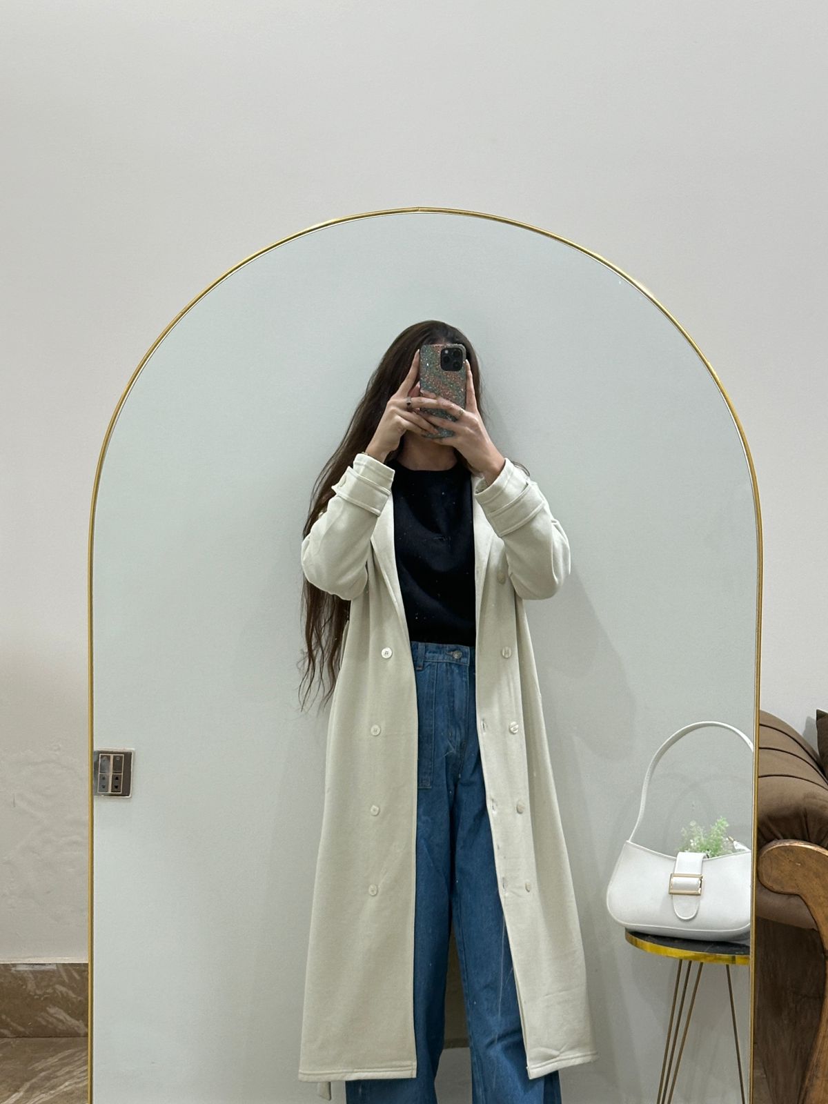 Beige Long Coat