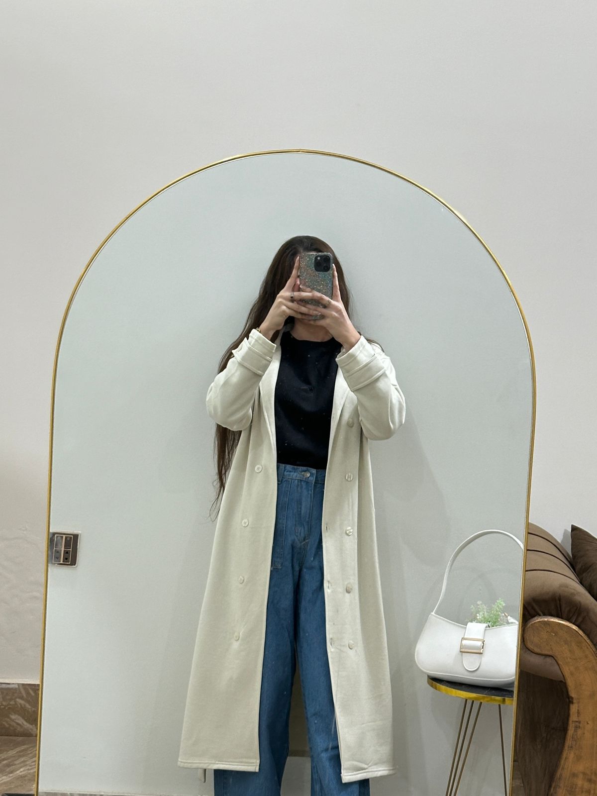 Beige Long Coat