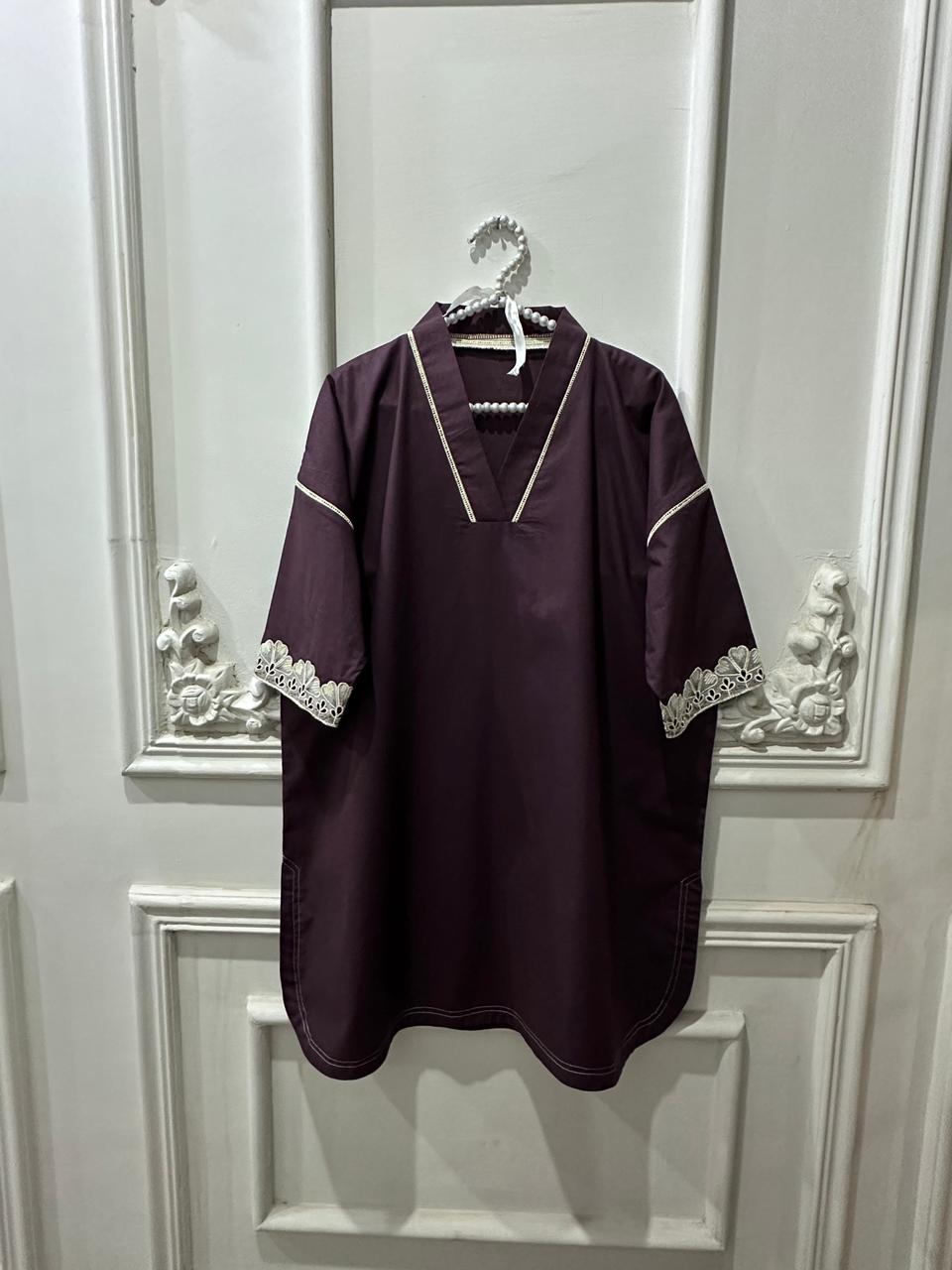 Dark Purple Co-ord Set