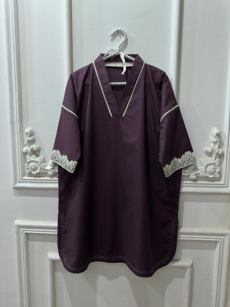 Dark Purple Co-ord Set