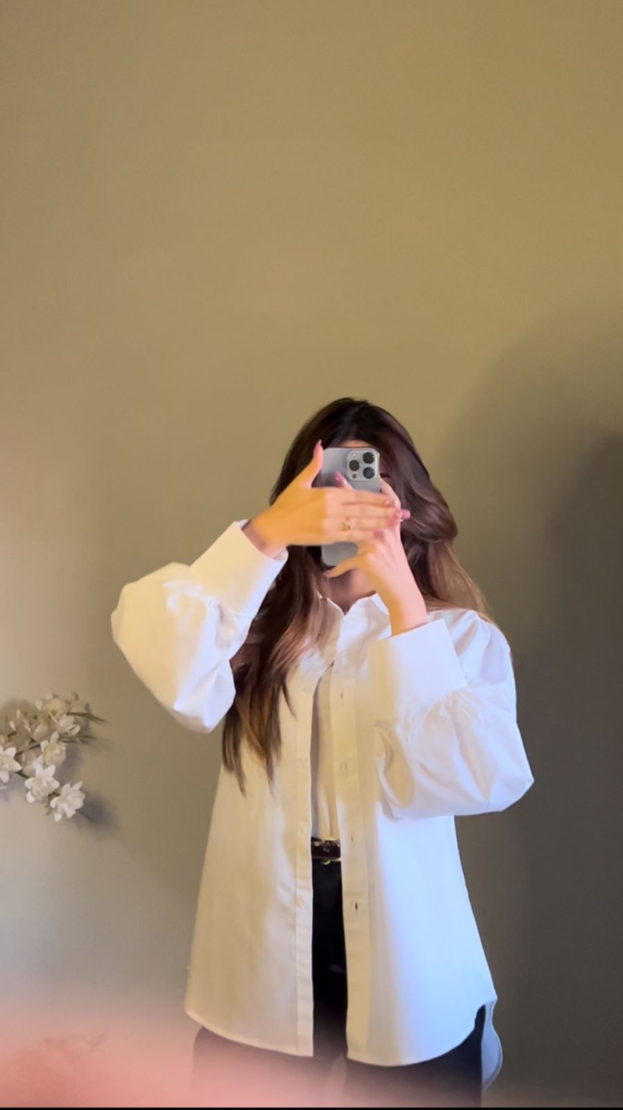 White Button Down Shirt