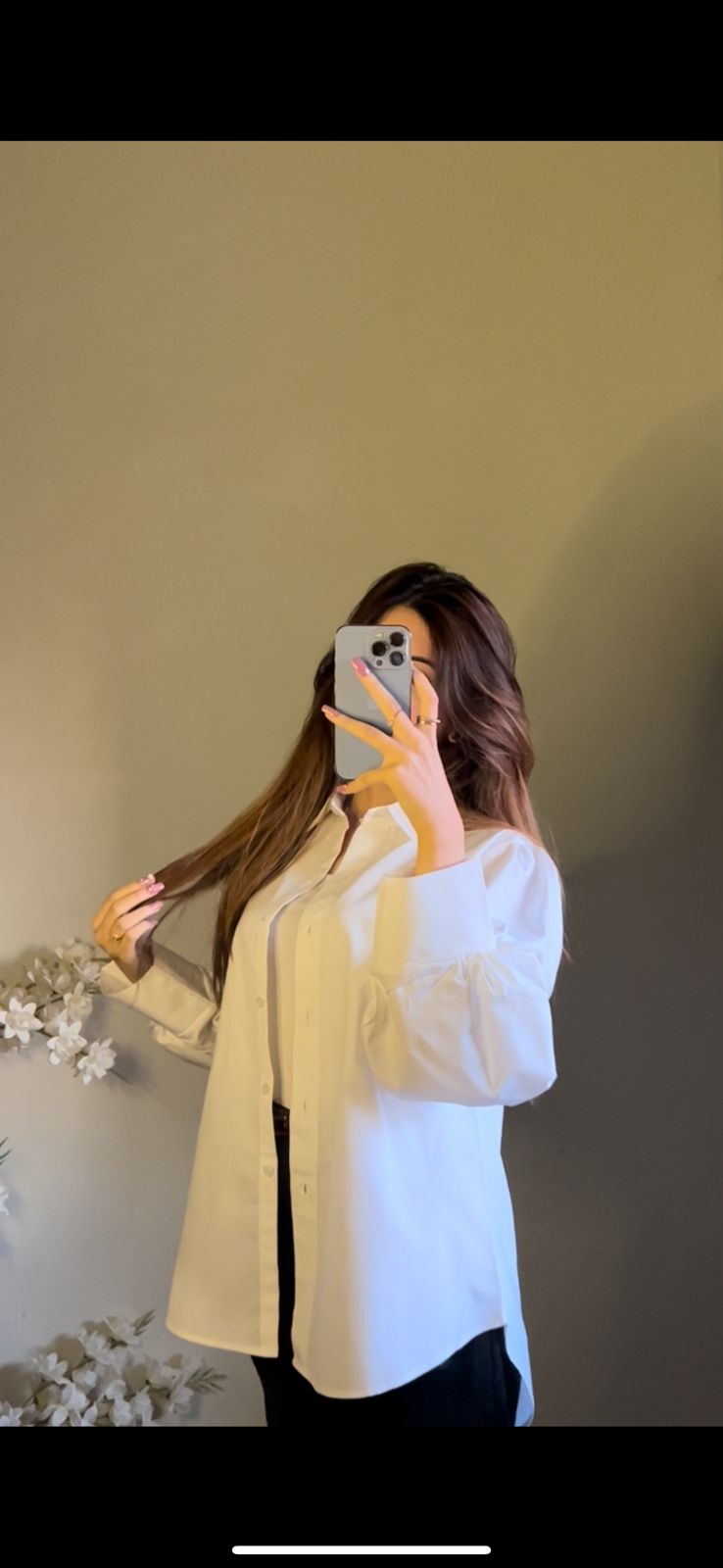 White Button Down Shirt