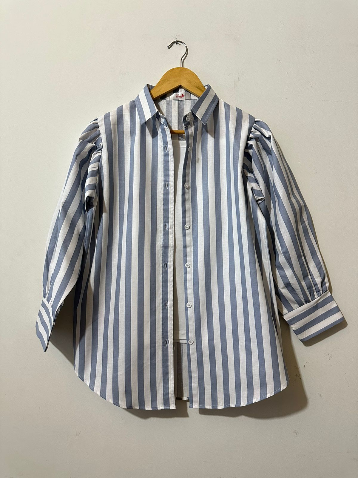 Sky Lining Button-Down Shirt