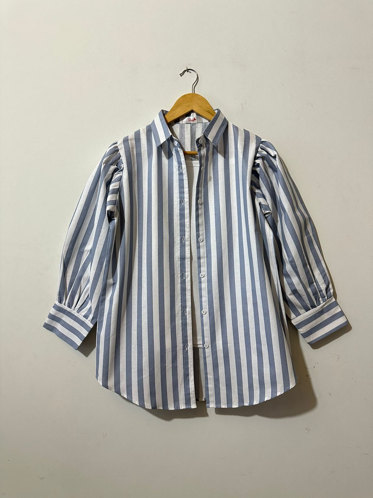 Sky Lining Button-Down Shirt