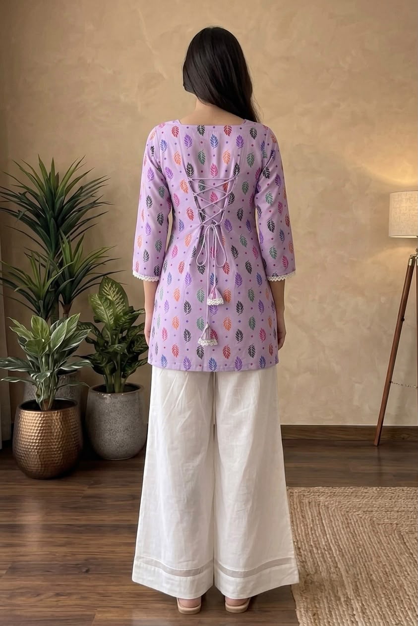 Lavender Leaf Co-ord Set