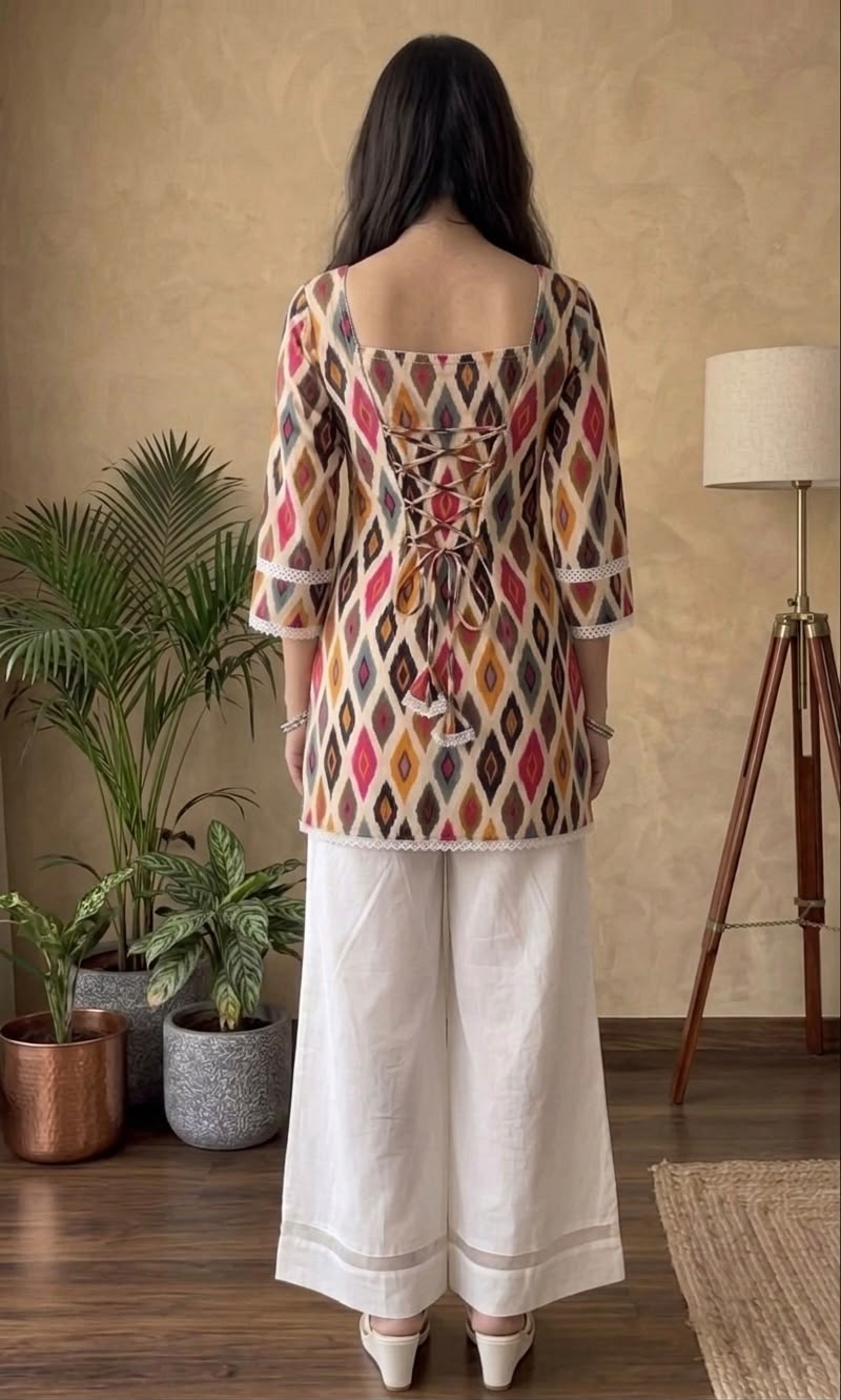 Vibrant Geo-print Co-ord Set