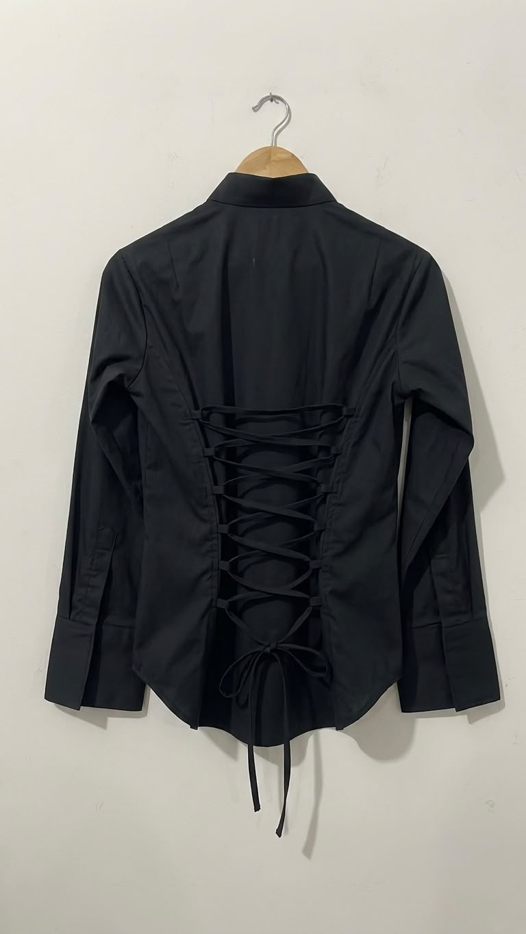 Black Corset Shirt