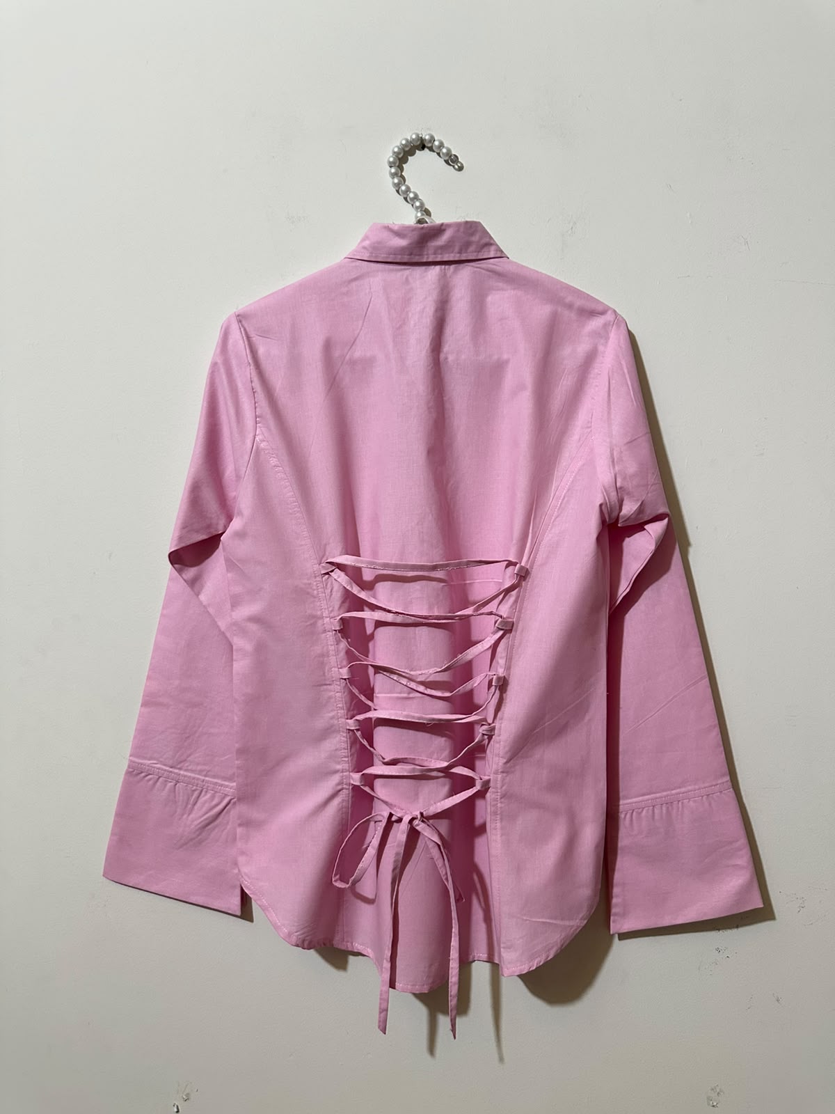 Baby Pink Corset Shirt