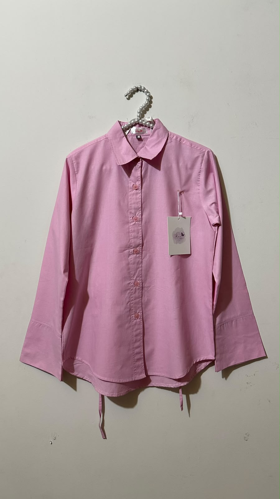 Baby Pink Corset Shirt