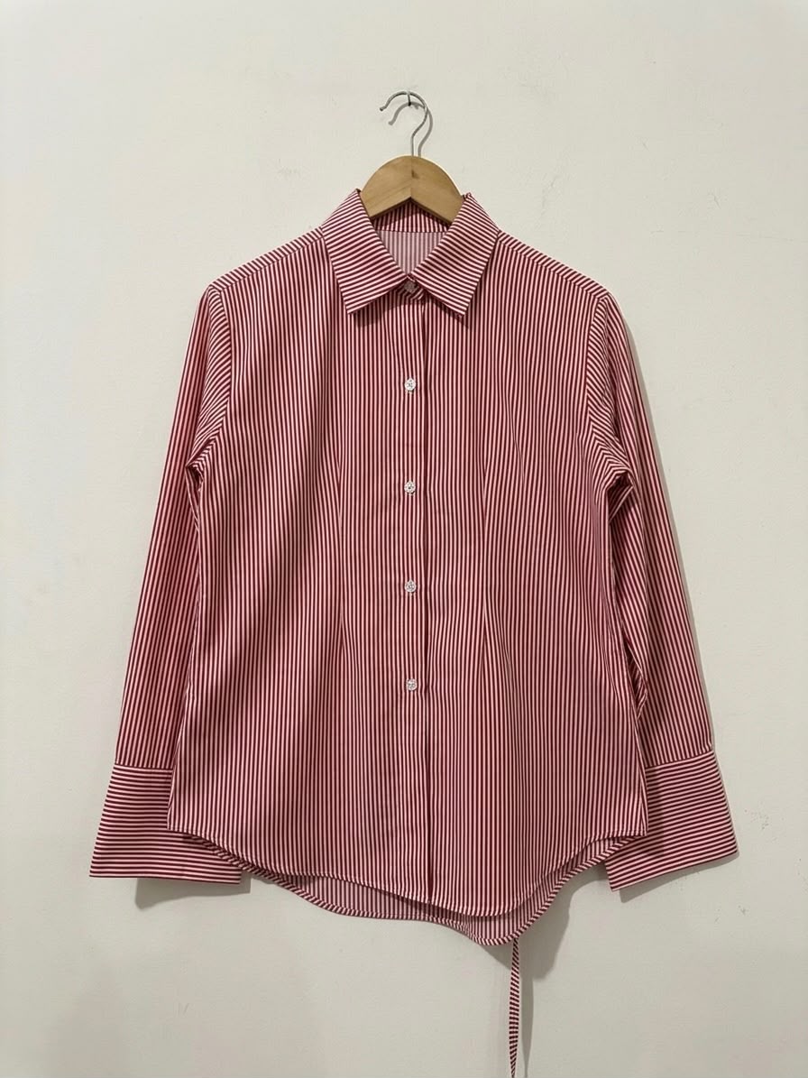Red Lining Corset Shirt