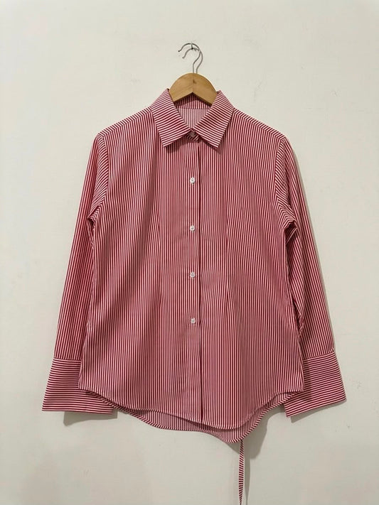 Red Lining Corset Shirt