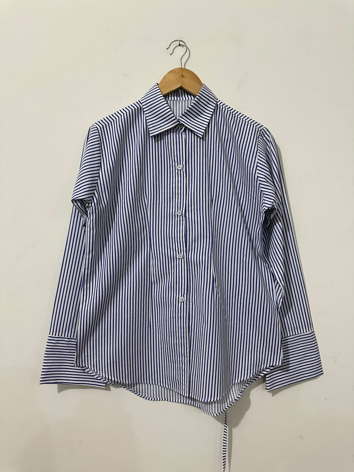 Blue Lining Corset Shirt
