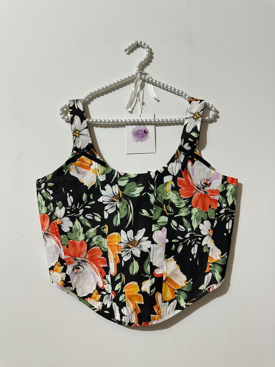 Midnight Bloom Corset