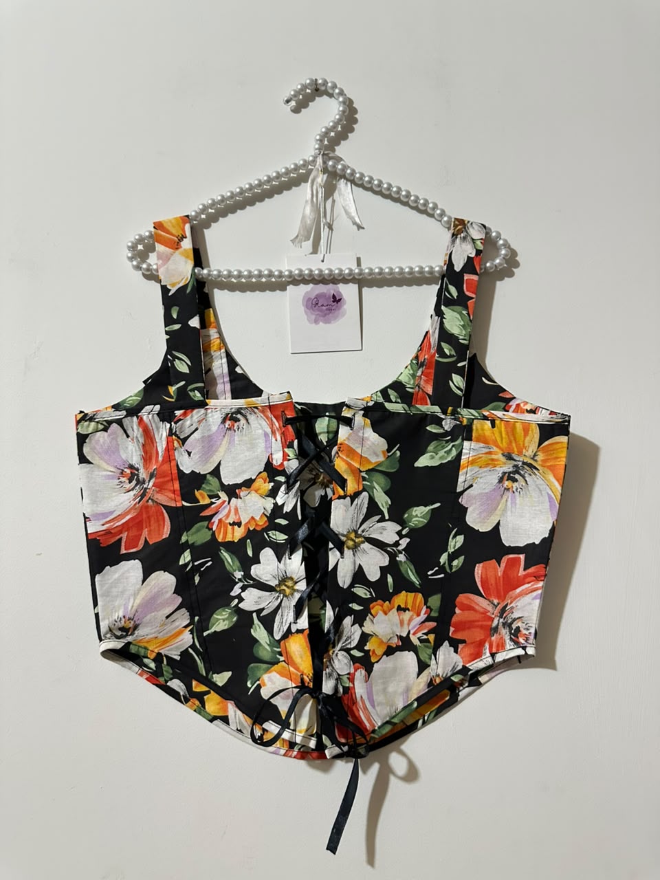 Midnight Bloom Corset