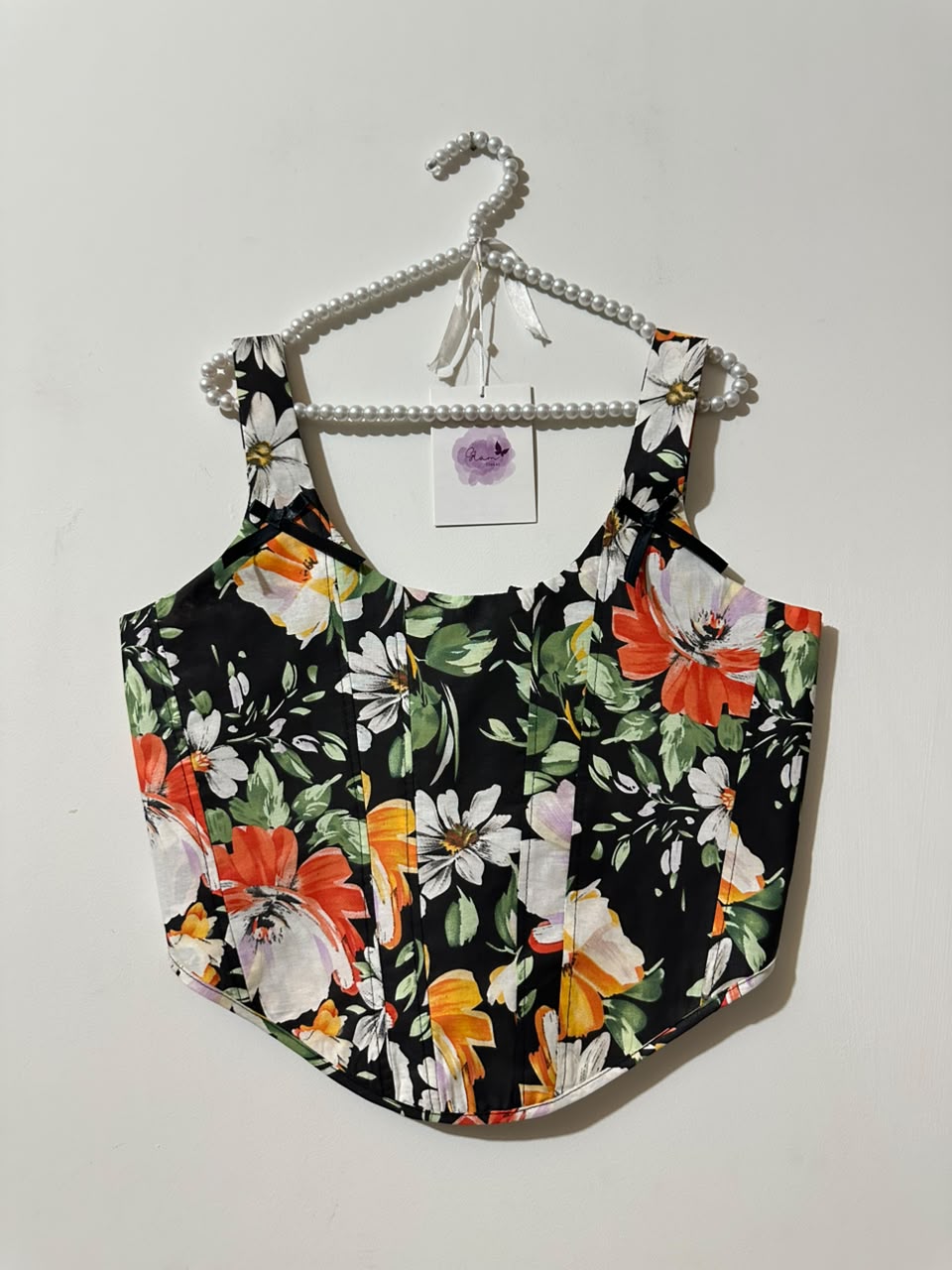 Midnight Bloom Corset