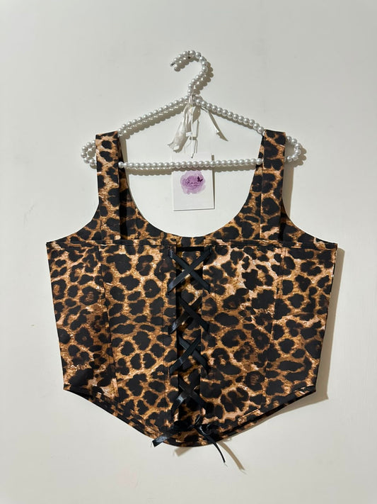 Leopard Luxe Corset