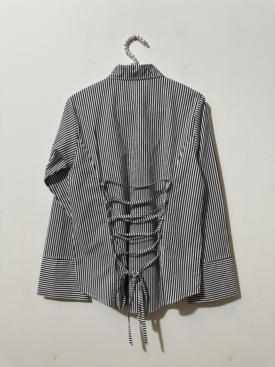 Black Lining Corset Shirt