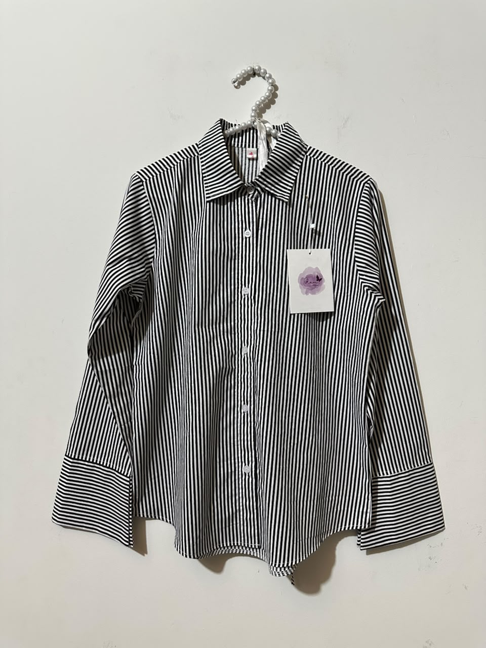 Black Lining Corset Shirt