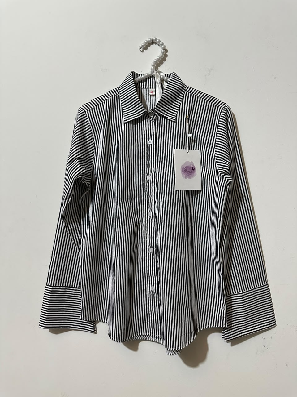 Black Lining Corset Shirt