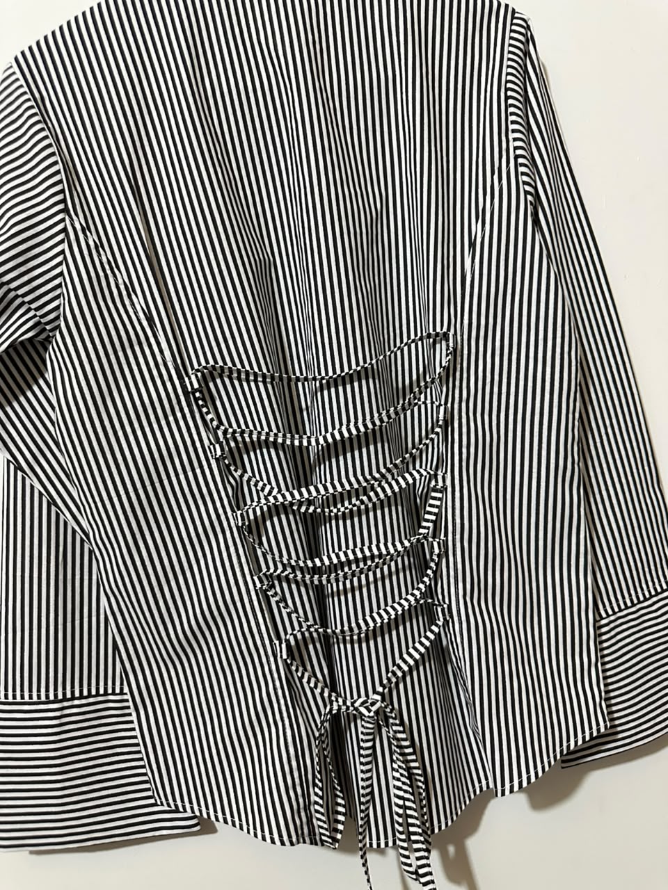 Black Lining Corset Shirt